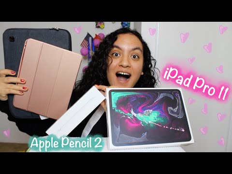Unboxing My First Ipad Pro 11 inch   Apple Pencil 2  amp  Accessories    