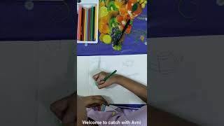 #drawing earth day#how to draw earth day in easy way ..kids drawing..