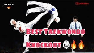 Best Taekwondo knockouts 🥋 🔥| KO | #taekwondo #sports #martialarts #subscribe