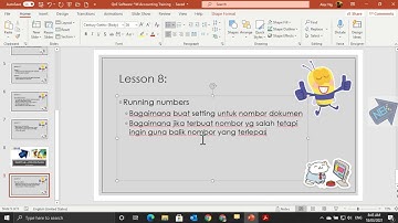 QnE Software - running numbers