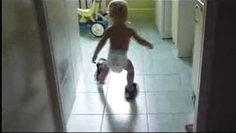 Big shoes to fill for a 1-year-old