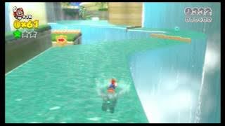 Super Mario 3D World - W1-4 Plessie's Plunging Falls