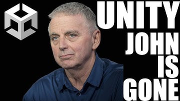 Unity CEO John Riccitiello is GONE!