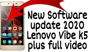 New software update April 2020 Lenovo Vibe K5 plus A6020a check Full video tutorial screenshot 4