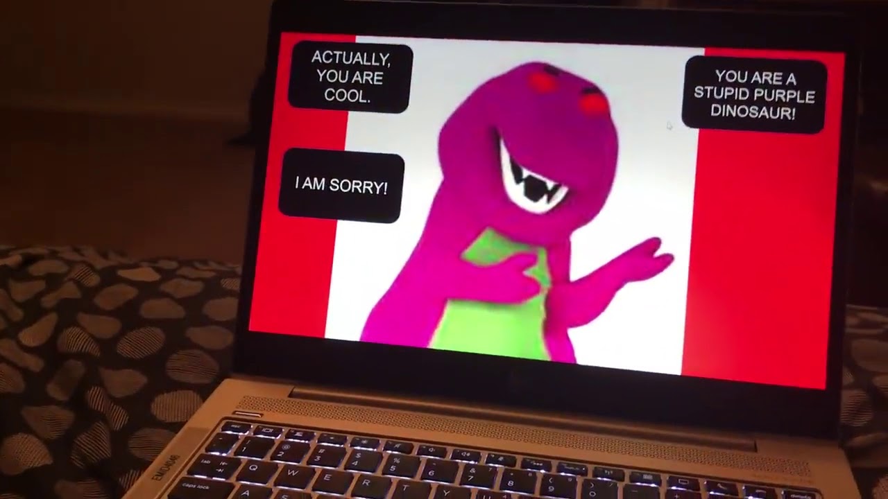 Jessie gets a Barney Error
