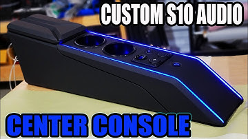 CHEVY S10 CUSTOM AUDIO BUILD CENTER CONSOLE  PART 4