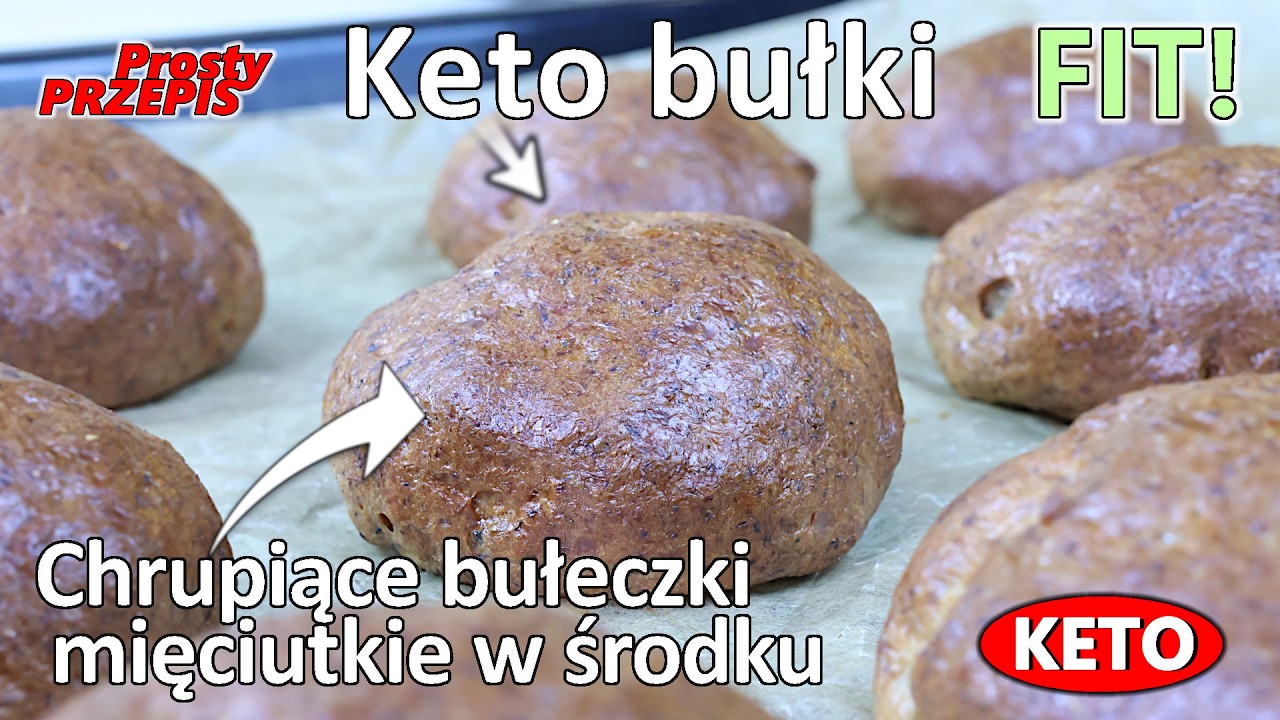 Jak zrobić keto bułeczki z twarogiem❓ - Przepis keto