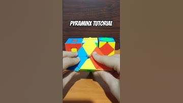 pyraminx magic trick #rubikscube #cubing #rubikscubetricks #shorts