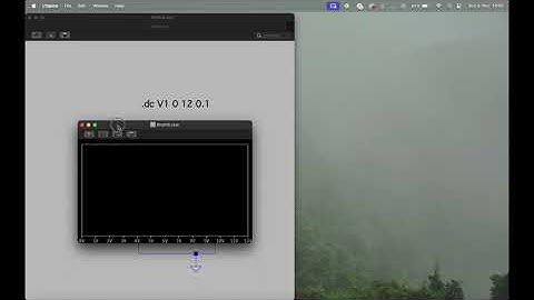 LTspice Mac | DC sweep | LED graph