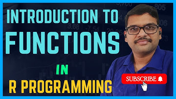 INTRODUCTION TO FUNCTIONS IN R - PROGRAMMING || BUILT-IN FUNCTIONS & USER DEFINED FUNCTIONS IN R
