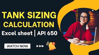 Tank Sizing Calculation | Excel | Process Design Engineering | Chemical Engineering | PAYO'S Academy