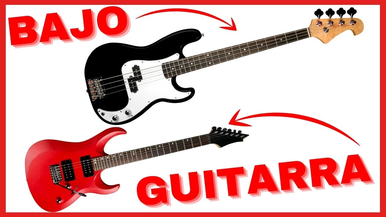 ✓ Diferencia entre Guitarra y Bajo #Shorts ¿Bajo o Guitarra? - YouTube