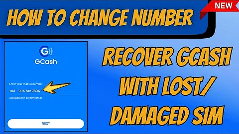 How to Change GCash Mobile Number | GCash Recovery with Lost Sim | Paano Palitan ng Gcash Number