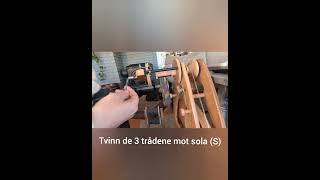 Hvordan Spinne 3-tråds sokkegarn #spinning #sockyarn #sokkegarn #how