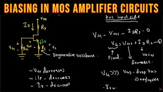 Biasing in MOS amplifier circuits #2