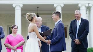 howell rehearsal dinner film | the brice house