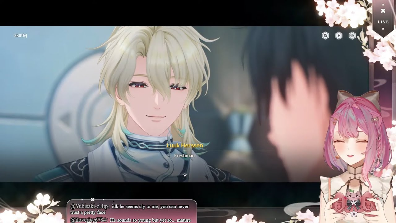 We just met Sensei, that's not appropriate- | Meeting Luuk!