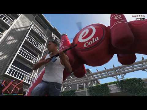 GTA 5 - Weed Store Gang War + Ten Star Escape