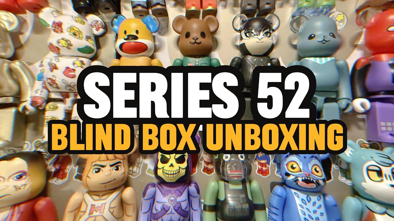 BE@RBRICK Series 52 Unboxing (Live from Japan) - YouTube