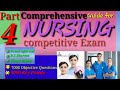 Nursing doctors competitive exam guidelines