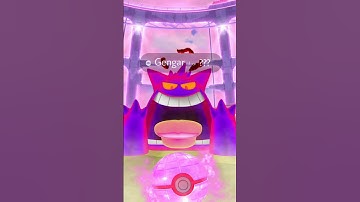 😲Got first ever dynamax gengar in pokemon go.