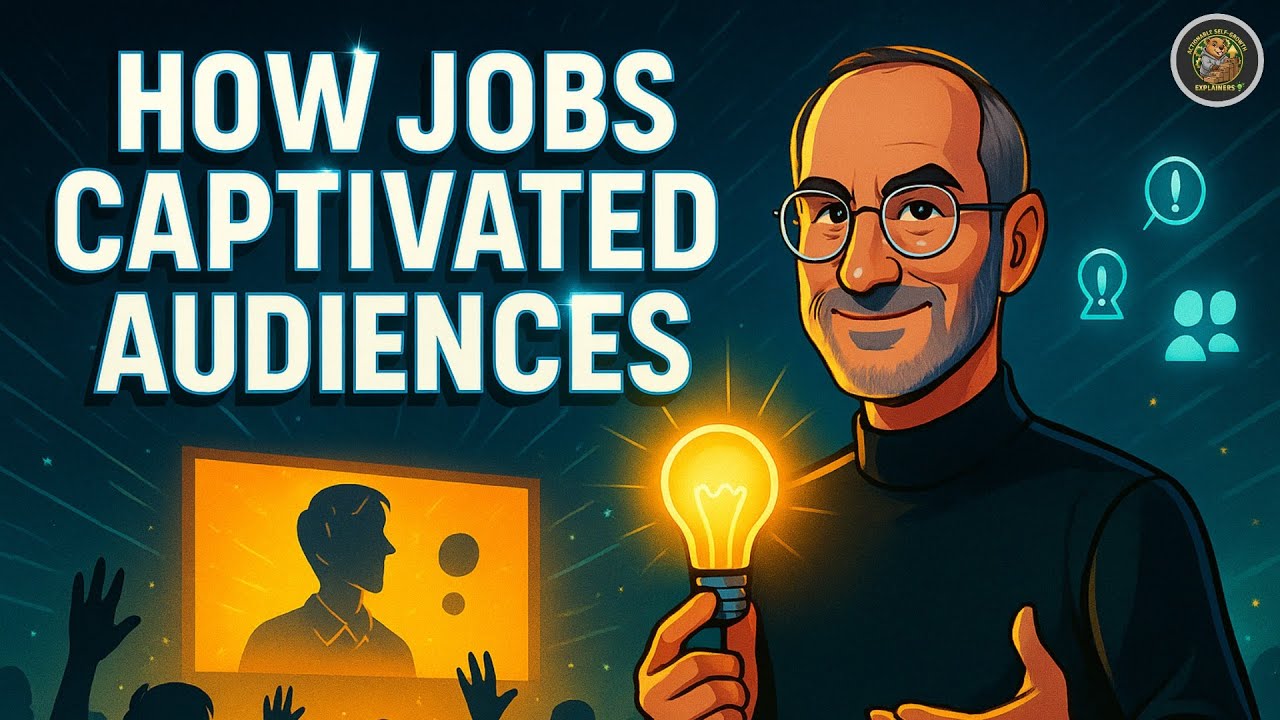 Steve Jobs' Captivation Formula | Single Theme, Narrative, Visuals
