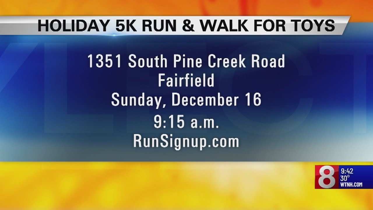 Walk of the week: Holiday 5K & Walk for Toys