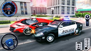 Police Super Car Chase Simulator 3D - Real Cop Car Multi-Storey Driving - Android GamePlay screenshot 5