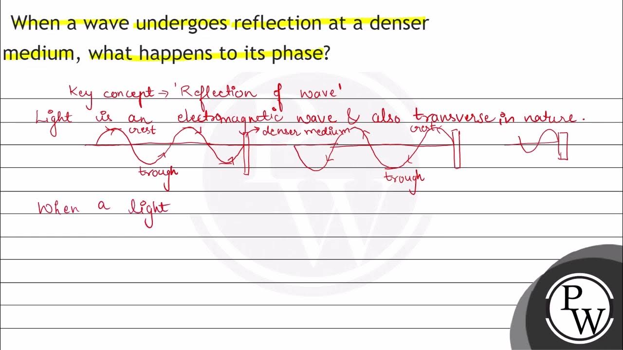 When A Wave Undergoes Reflection At A Denser Medium What Happens To when-a-wave-undergoes-reflection-at-a-denser-medium-what-happens-to