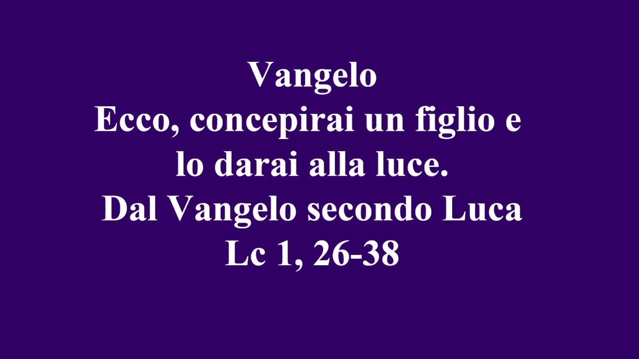Riflessione Sul Vangelo Di Oggi