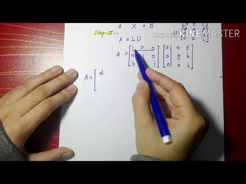 Doolittle method for