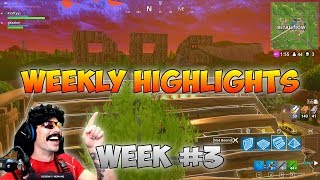 Fortnite Weekly Highlights #3 - Insane Plays & Funny Moments!