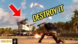 How to DESTROY Anti-Aircraft in Far Cry 6 with no weapons.