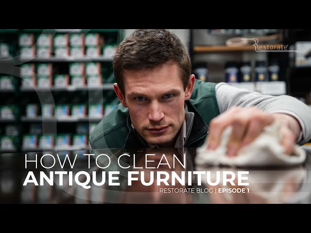 How To Clean Antique Furniture | Restorate Blog | Episode 1 - YouTube