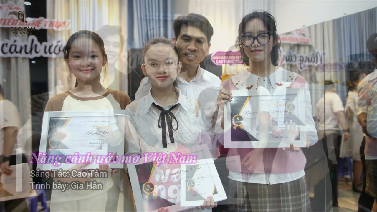 Nâng Cánh Ước Mơ Viêt Nam II Gia Hân II Sáng tác và hòa âm: Cao Tâm