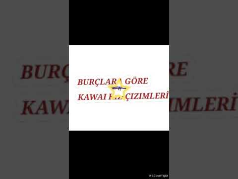 Burçlara göre Kawai kız çizimleri