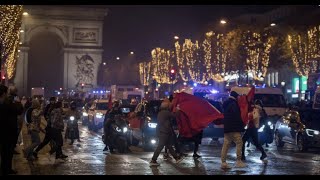 Coupe du monde 2022 : l'important dispositif de sécurité autour des Champs-Élysées