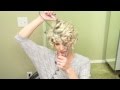 How to Curl Short hair // Curly Hair Youtube Tutorial
