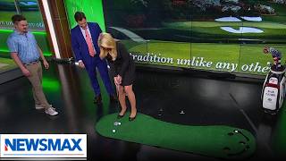 NEWSMAX hosts put their golf skills to the test | National Report