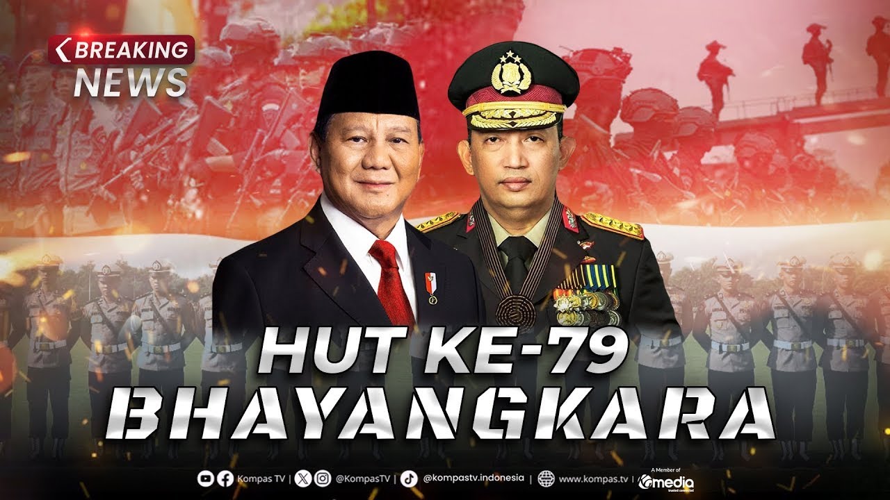 LIVE - Peringatan HUT Bhayangkara Ke-79 di Monas