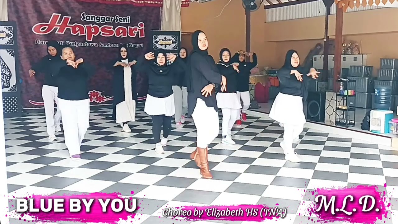 BLUE BY YOU || BEGINNER || CHOREO BY ELIZABETH HS (INA)