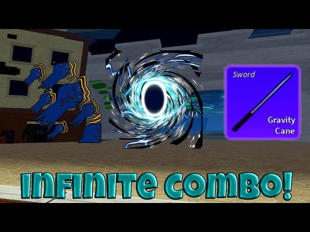 Gravity Cane + Godhuman + Portal INFINITE Combo (Blox Fruits) class=