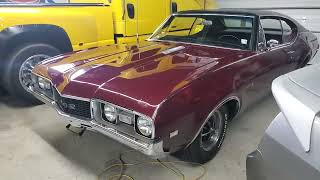 1968 Oldsmobile 442 For Sale~400~Automatic~Bucket Seats & Console~Power Steering & Brakes~