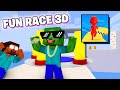 Monster School : Fun Race 3D Challenge - Funny Minecraft Animation