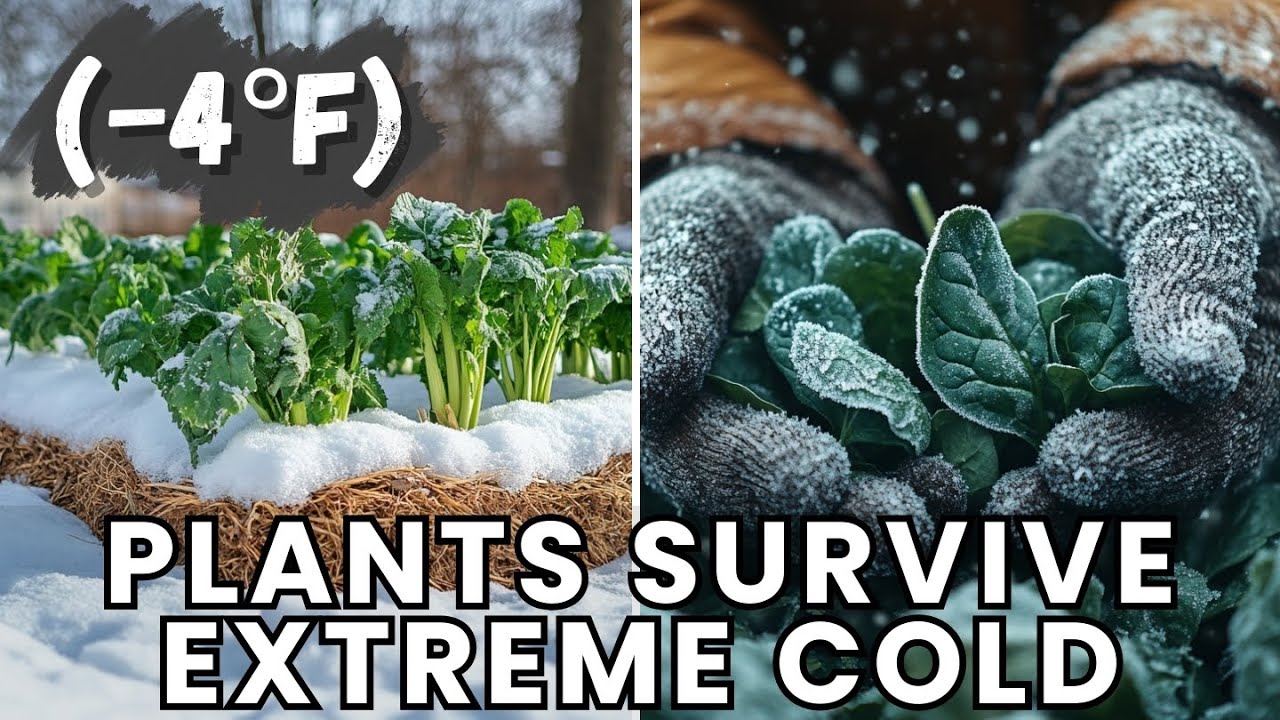 15 Crops That Can Survive Extreme Cold (−4°F) | When Most Plants Completely Fail.