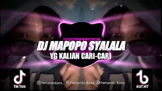 DJ MAPOPO MBONA WAMESHA SYALALA || COMMANDO MAVOKALI SLOW FULL BASS🎶REMIX 2022