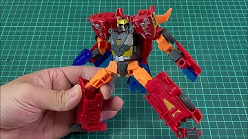 Transformers Age of the Primes Deluxe Class Cybertron Excellion (Robot mode to Sports Car mode)