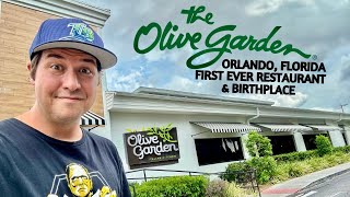 World’s First Olive Garden Restaurant Is In Orlando Florida -  Birthplace On International Drive