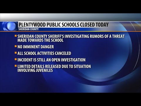 Plentywood schools cancel Monday classes due to threat rumors