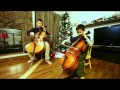 Christmas songs by the two cellos